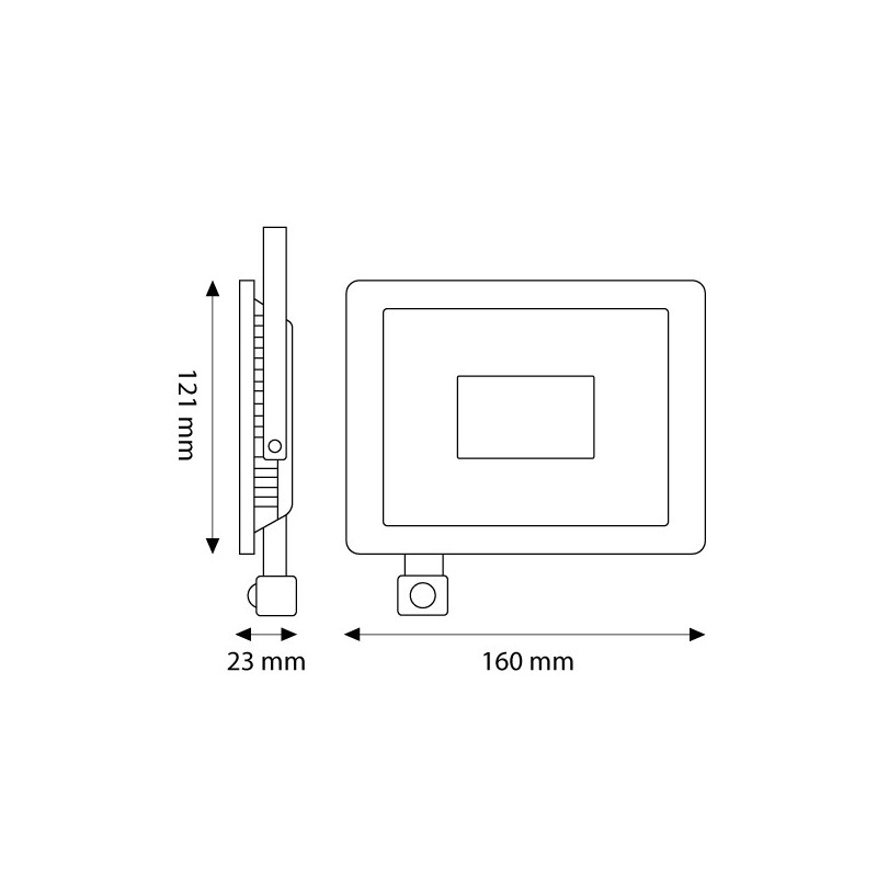 Foco proyector LED SMD Lexsir 30W Regulable con sensor PIR