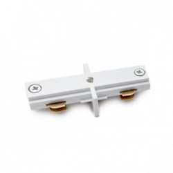 Conector en I Para Carril Bifa?sico  Blanco