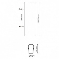 Neón de LED Flexible 24VDC...