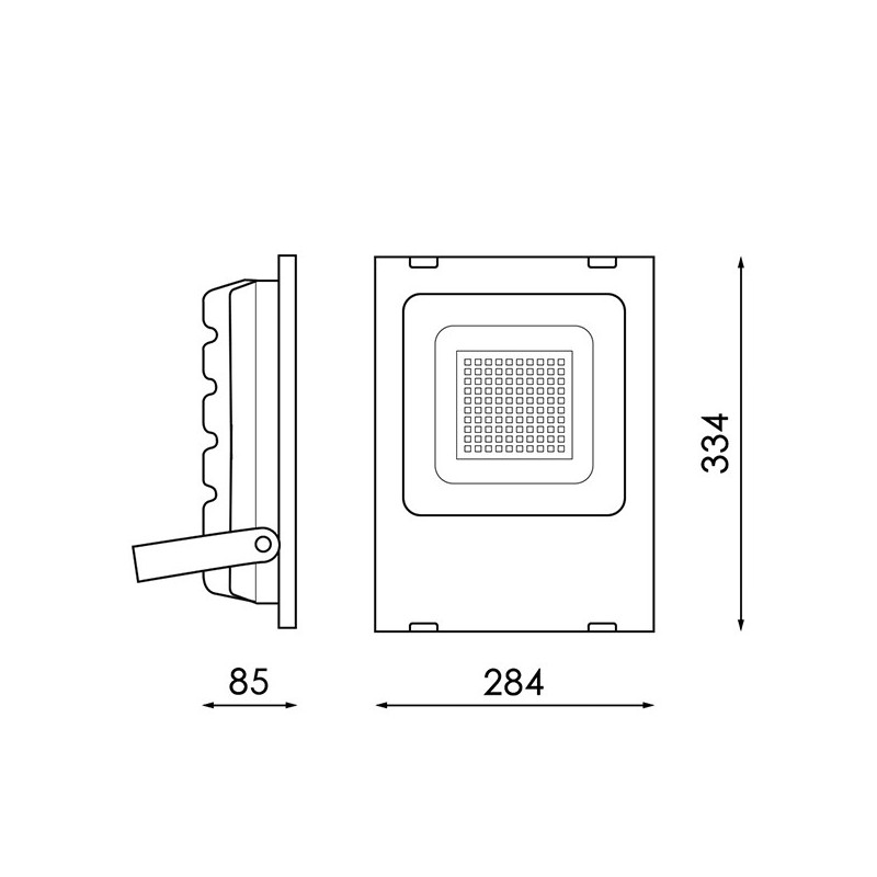 Foco proyector LED SMD Pro 100W 110Lm/W