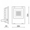 Foco proyector LED SMD Pro 100W 110Lm/W