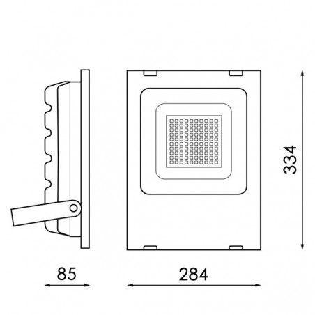 Foco proyector LED SMD Pro 100W 110Lm/W