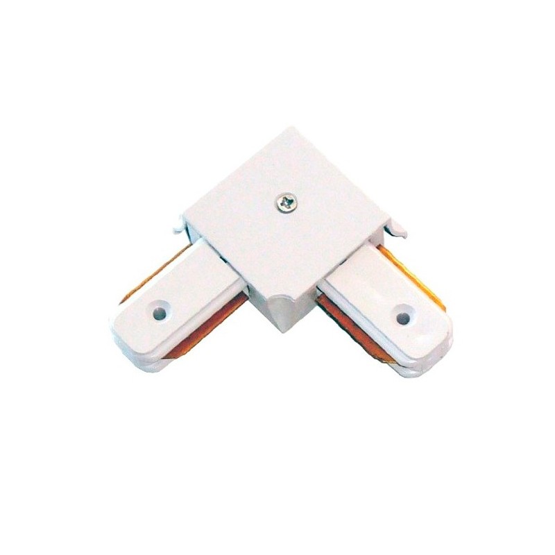 Conector tipo L para carril Monofásico