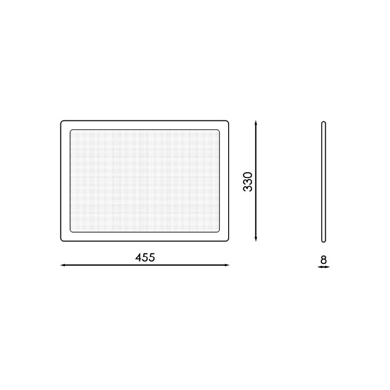 Carpeta Poster LED a 2 Caras A3 12V DC