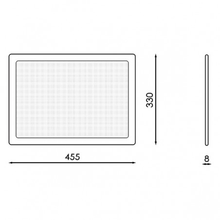 Carpeta Poster LED a 2 Caras A3 12V DC