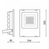 Foco proyector LED SMD Pro 150W 110Lm/W