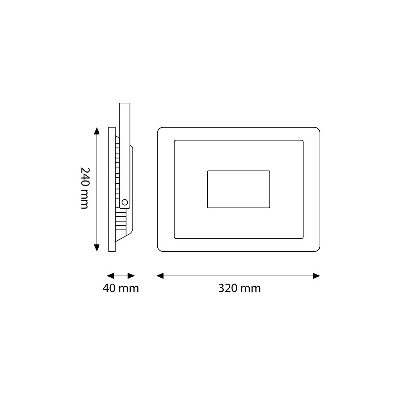 Foco proyector LED SMD Lexsir 150W Regulable