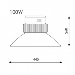 Campana LED SMD Pro Chimney...