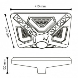 Farola Solar Led Kain Para...