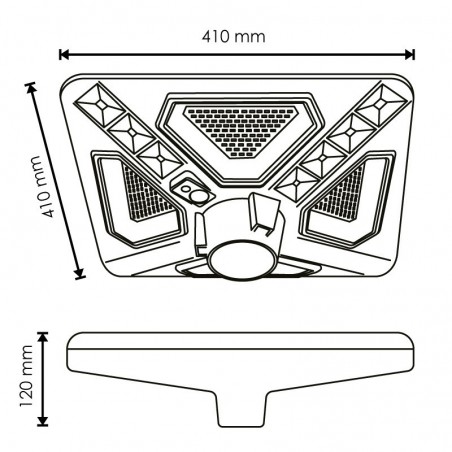 Farola Solar Led Kain Para Alumbrado Público 80W