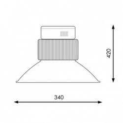 Campana LED SMD Pro Chimney...