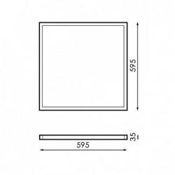 Panel LED Serie Trielle...