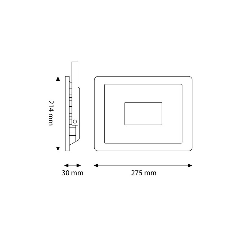 Foco proyector LED SMD Lexsir 100W Regulable