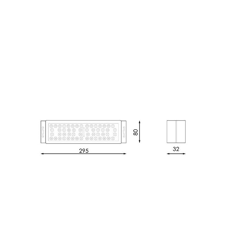 Foco Modular LED Heatsing 50W