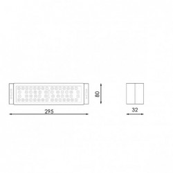 Foco Modular LED Heatsing 50W