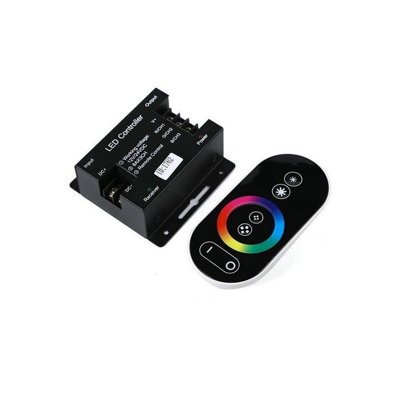 Controlador LED táctil RGB