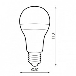 Bombilla LED E27 A60 10W