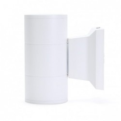 Aplique de pared LED Tube White 2X3W IP54