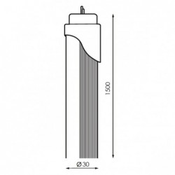 Tubo de LED T8 1200 mm...