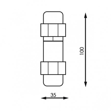 Conector en I IP68