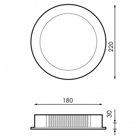 Downlight LED Lass 32W