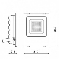 Foco proyector LED SMD Pro...