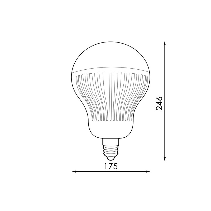 Bombilla LED E27 50W Industrial Iris