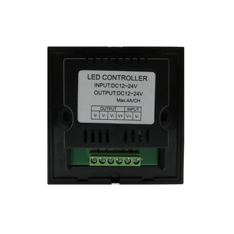 Dimmer empotrable Táctil Unicolor Para Tiras LED 12/24V