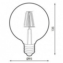 Bombilla LED Filamento E27...