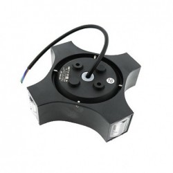 Aplique de pared LED Star 4X3W IP54