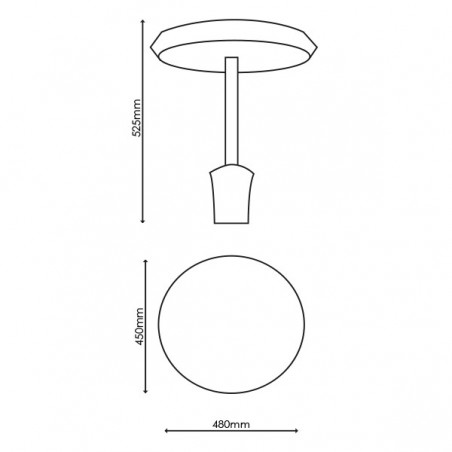 Farola LED Global Series 40W 1-10V