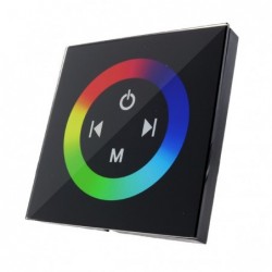 Dimmer empotrable Táctil RGB Para Tiras LED 12/24V