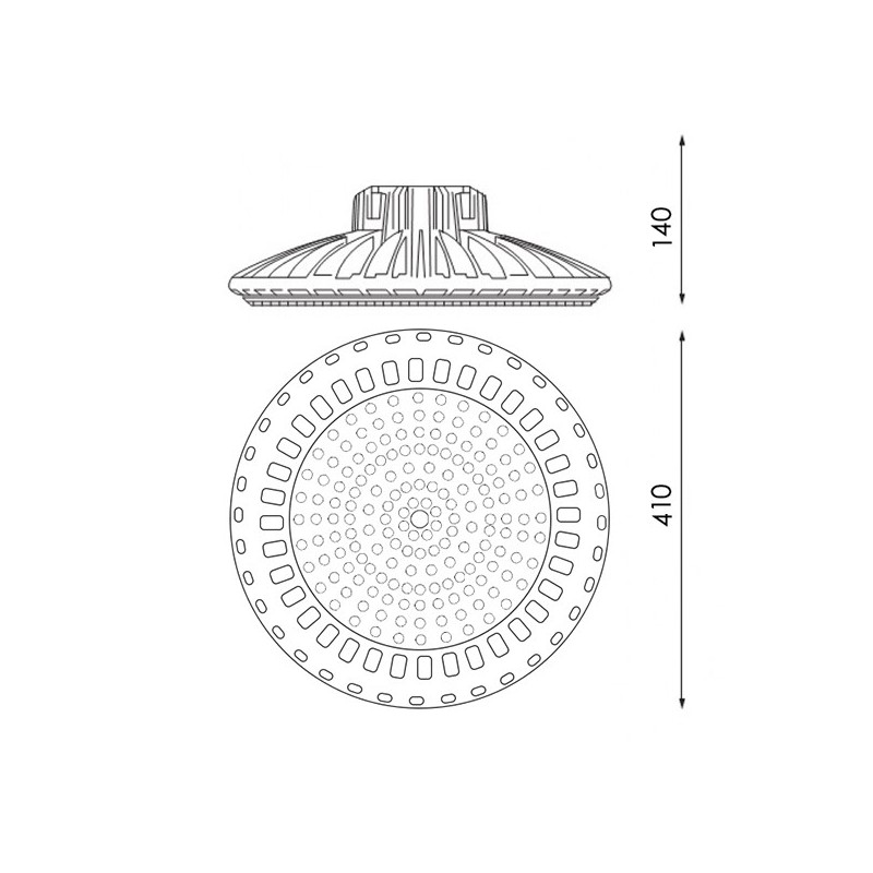 Campana UFO LED Inspire 200W