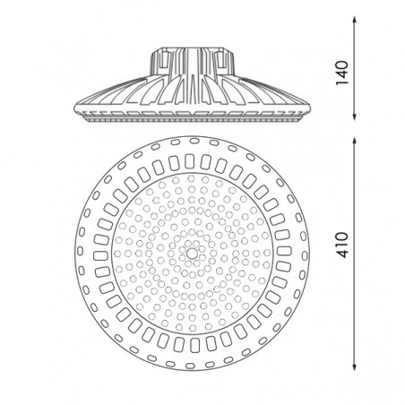 Campana UFO LED Inspire 200W