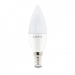 Bombilla LED C37 E14 6W