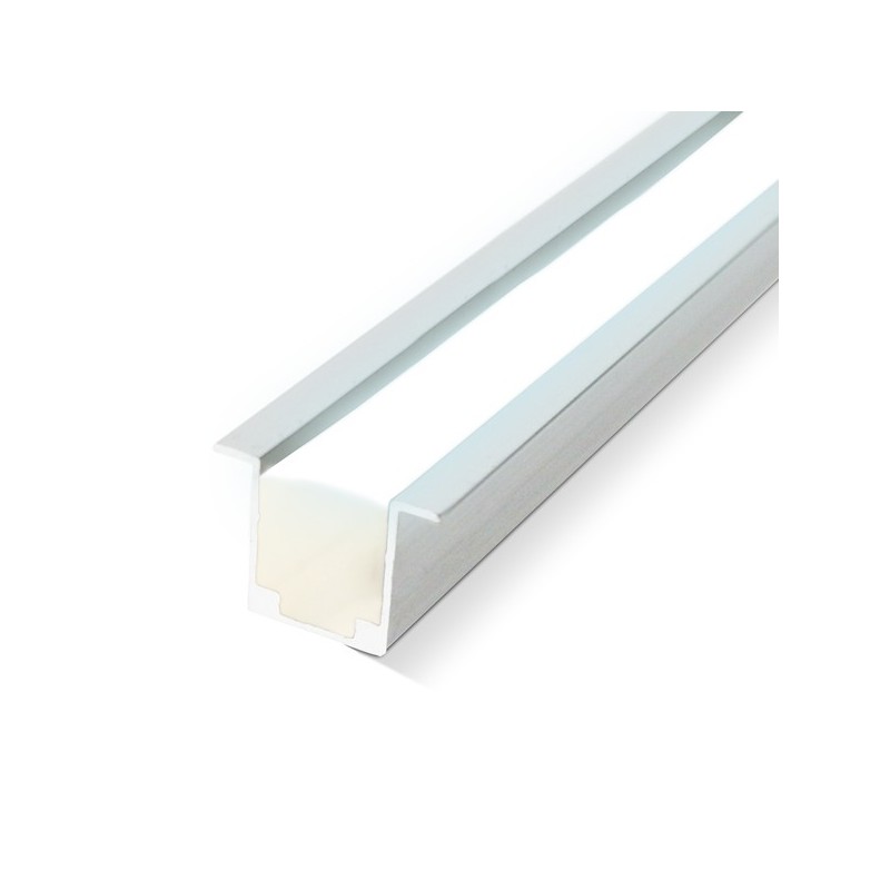 Perfil de aluminio con Alas 1 metro para Neón LED 24V/220V