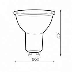 Bombilla LED GU10 Smd Plus...