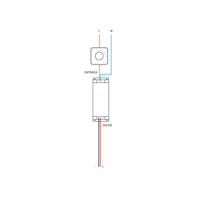 Fuente de alimentación dimable por Triac LED 150W 24VDC