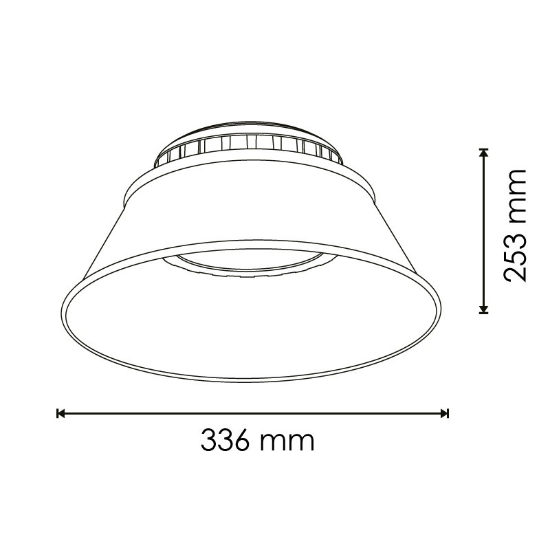 Campana Led Infinity 200W