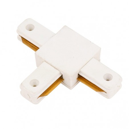 Conector tipo T para carril Monofásico