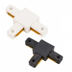 Conector tipo T para carril Monofásico