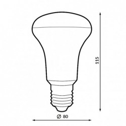 Bombilla LED E27 R80 12W