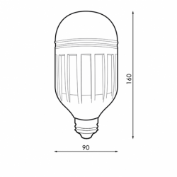 Bombilla LED E27...